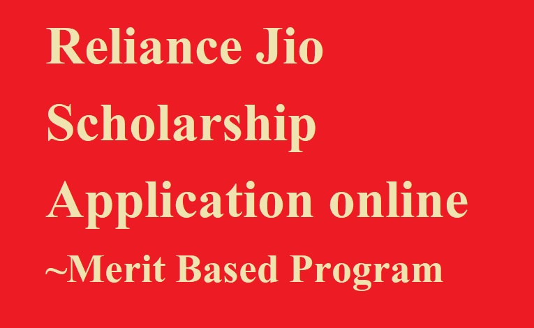 Jio Scholarship 2021-22