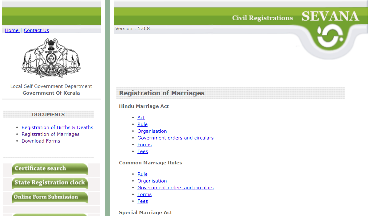 For marriage certificate site Marriage Certificates