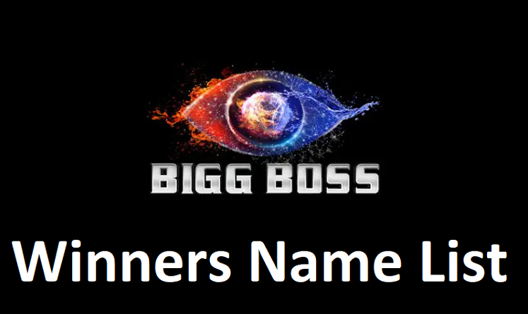 Bigg Boss Winners List Season wise BB Winner Name with Photo